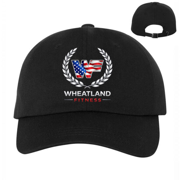 WHEATLAND FITNESS LOGO - UNSTRUCTURED DAD HAT - $UD89YT$ Thumbnail